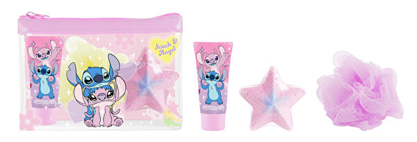 Dárková sada s kosmetickou taškou Stitch & Angel