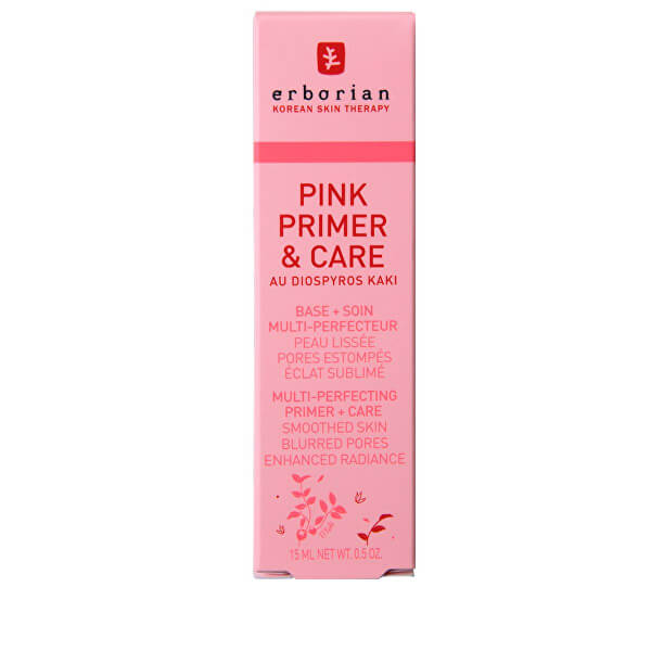 Bază cosmetică pentru perfecțiune Pink Primer & Care (Multi-Perfecting Primer + Care) 15 ml