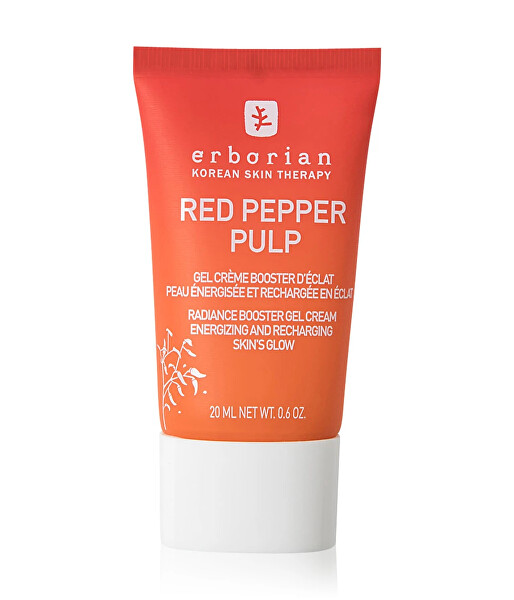 Hydra tačný gélový krém Red Pepper Pulp (Radiance Booster Gel Cream) 20 ml