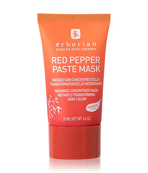 Maschera viso illuminante ed energizzante Red Pepper Paste Mask (Radiance Concentrate Mask) 20 ml