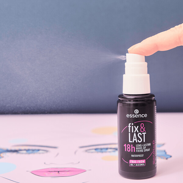 Voděodolný fixační sprej na make-up Fix & Last 18h (Waterproof Fixing Spray) 50 ml
