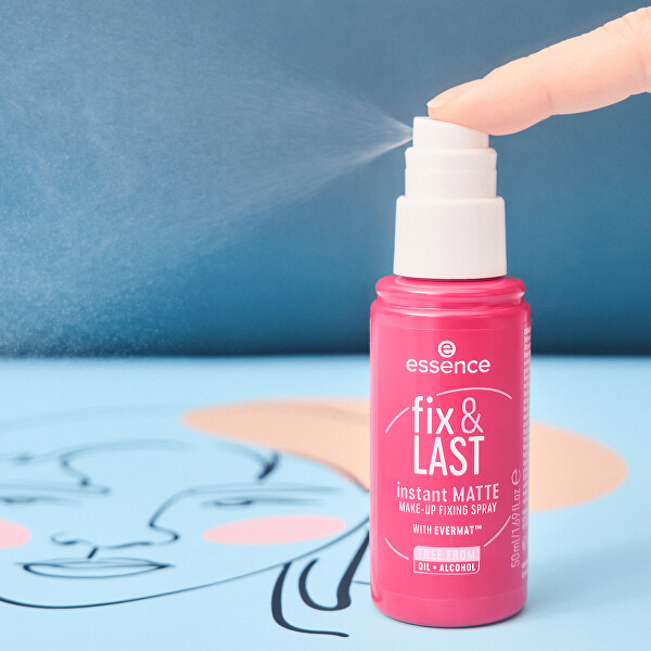 Matující fixační sprej na make-up Fix & Last Instant Matte (Make-Up Fixing Spray) 50 ml