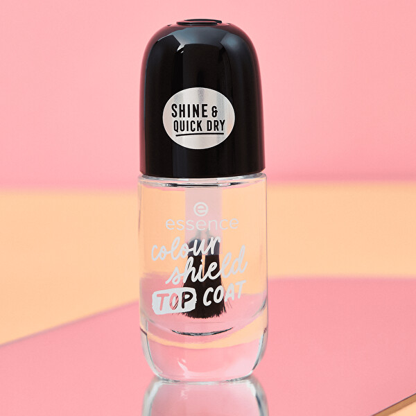 Rychleschnoucí vrchní lak na nehty Colour Shield (Top Coat) 8 ml