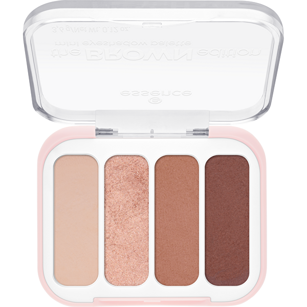 Mini paletka očních stínů Brown Mini Eyeshadow Palette 3,6 g