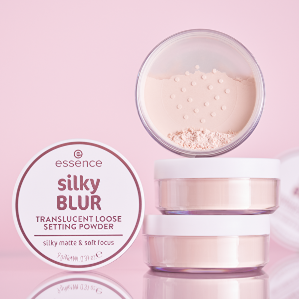 Sypký fixačný púder Silky Blur Setting Powder 9 g