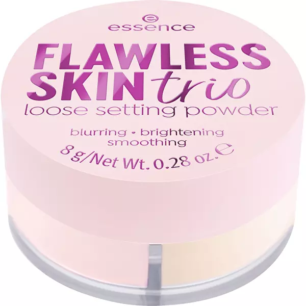 Sypký pudr Flawless Skin Trio (Loose Setting Powder) 8 g