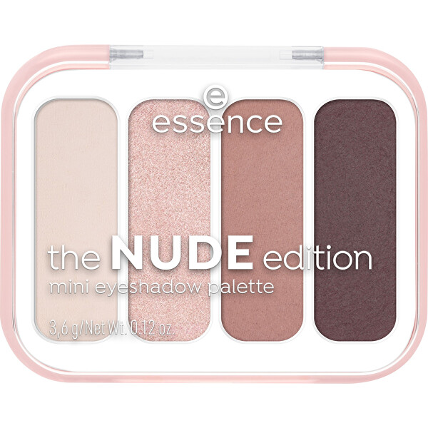 Mini paletka očních stínů Nude Mini Eyeshadow Palette 3,6 g