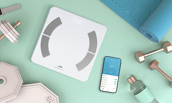 Analytická osobní váha se smart aplikací Vital Fitness