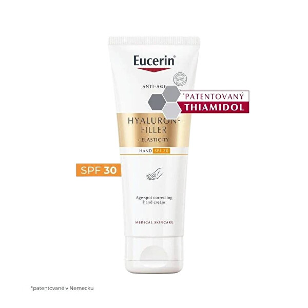 Omlazující krém na ruce Hyaluron-Filler+Elasticity SPF 30 (Hand Cream) 75 ml