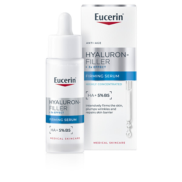 Zpevňující pleťové sérum Hyaluron-Filler + 3x Effect (Firming Serum) 30 ml