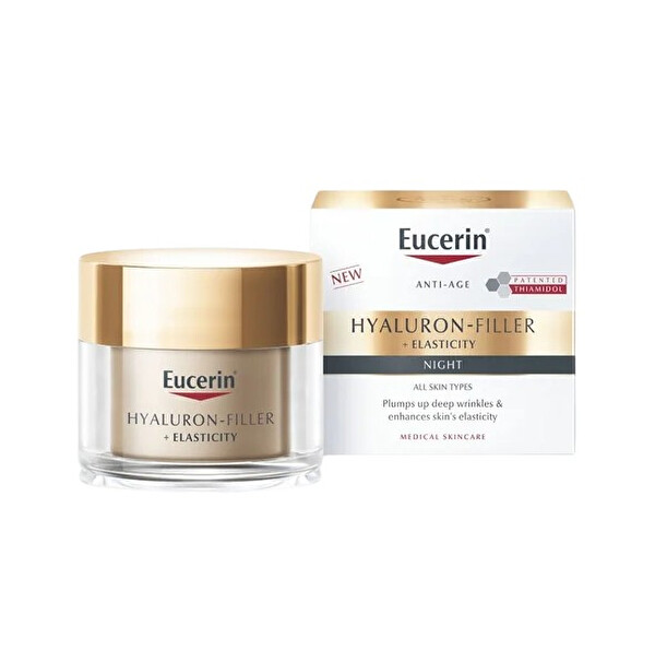 Nočný krém Hyaluron-Filler + Elasticity Night Cream 50 ml