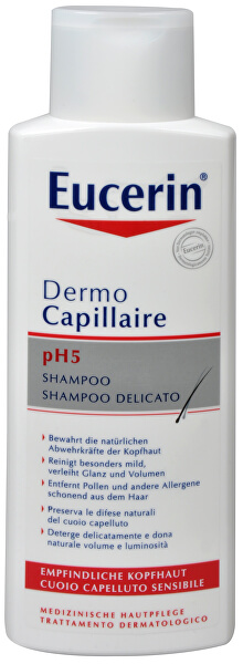 Šampon na vlasy pro citlivou pokožku pH5 Dermocapillaire 250 ml