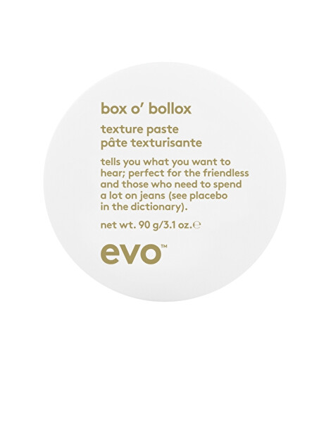 Texturáló hajpaszta Box o`Bollox (Texture Paste) 90 g