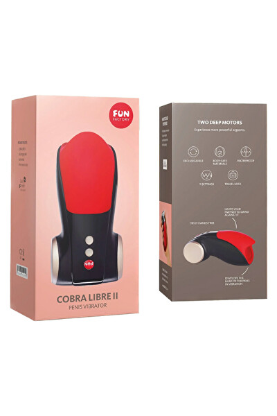 Pánský vibrační masturbátor Cobra Libre 2