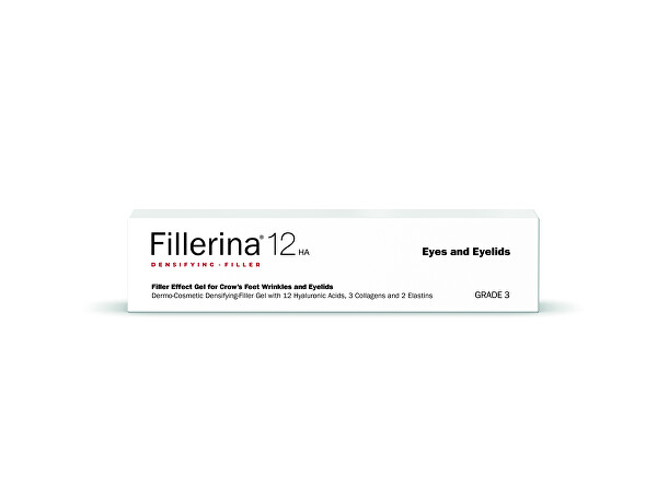 Sérum pro vyplnění hlubokých vrásek na oční okolí 12HA stupeň 3 (Filler Effect Gel) 15 ml