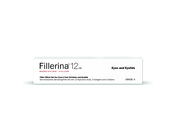 Sérum pro vyplnění hlubokých vrásek na oční okolí 12HA stupeň 4 (Filler Effect Gel) 15 ml