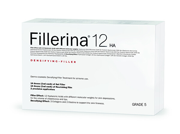 Péče s vyplňujícím účinkem stupeň 5 12 HA (Filler Treatment) 2 x 30 ml