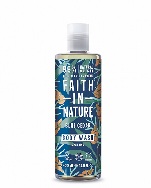 Přírodní sprchový gel Modrý cedr (Body Wash) 400 ml