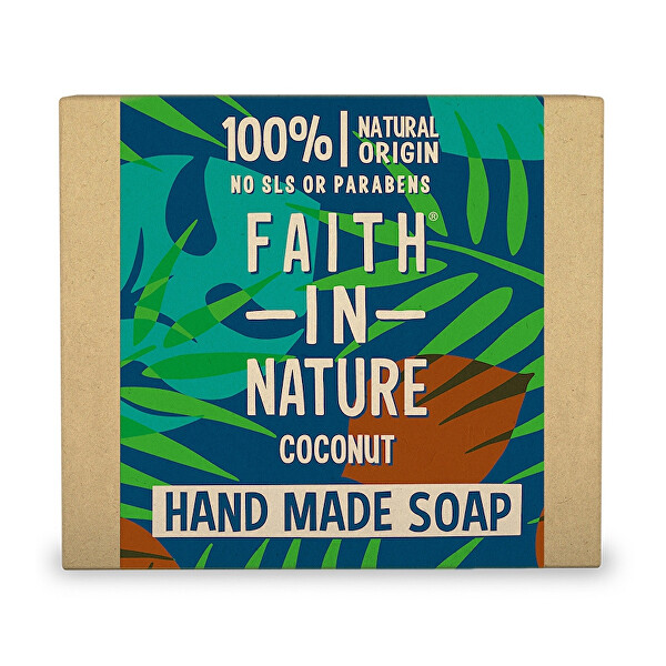 Rostlinné tuhé mýdlo Kokos (Hand Made Soap) 100 g