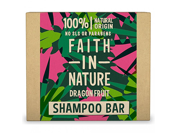 Tuhý šampon pro slabé a poškozené vlasy Dračí ovoce (Shampoo Bar) 85 g