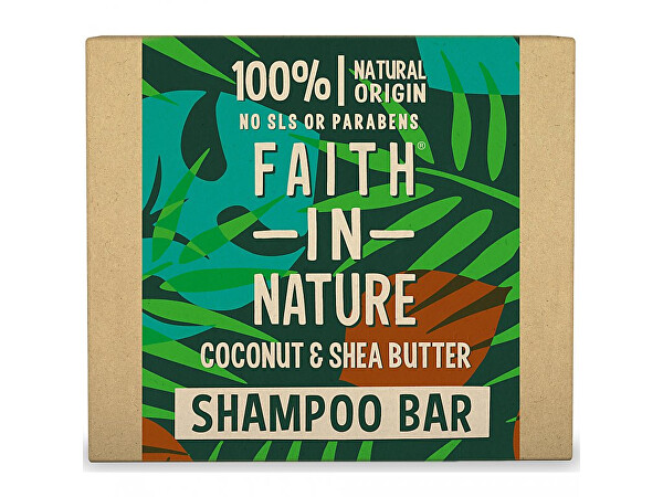 Tuhý šampon Kokos a bambucké máslo (Shampoo Bar) 85 g