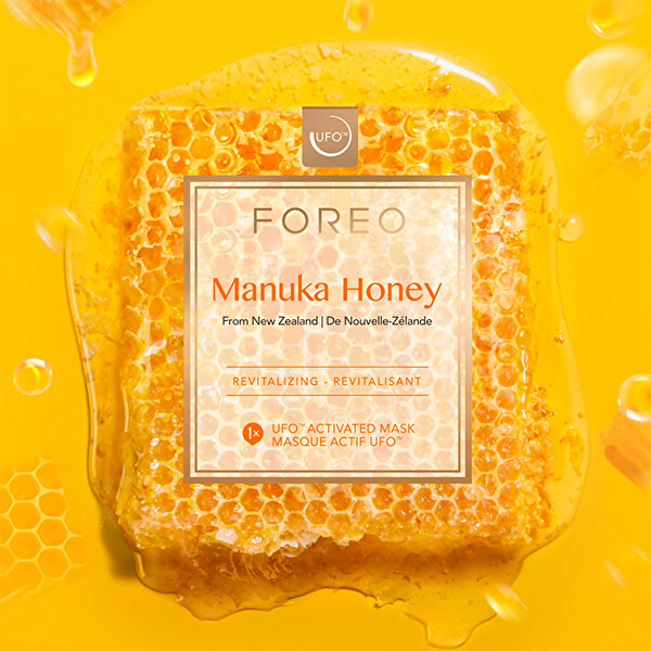 Mască de față revitalizantă Manuka Honey (Revitalizing Mask) 6 x 6 g