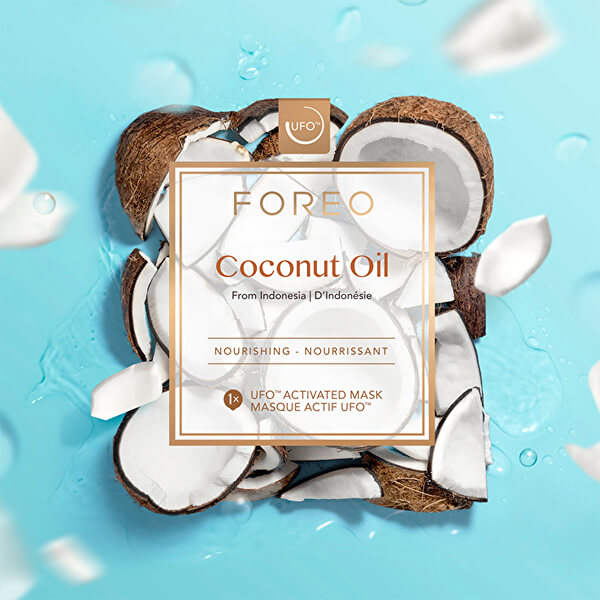 Vyživující pleťová maska Coconut Oil (Nourishing Mask) 6 x 6 g