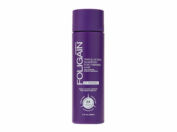Šampon proti padání vlasů Triple Action (Women´s Shampoo) 236 ml