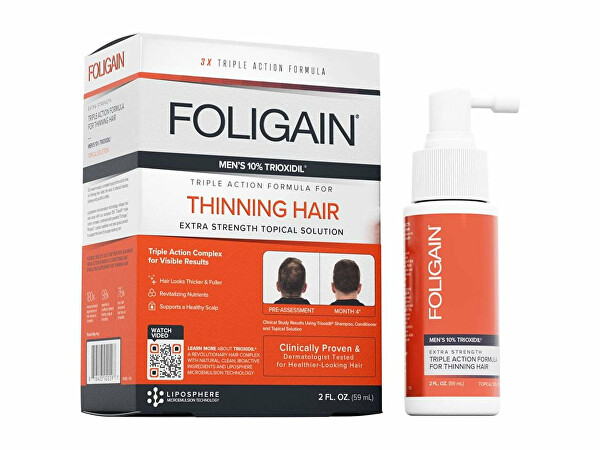 Șampon împotriva căderii părului Triple Action (Formula For Thinning Hair) 59 ml