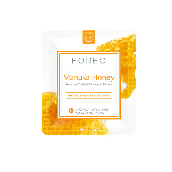 Maschera rivitalizzante al miele di Manuka Honey(Revitalizing Mask) 6 x 6 g