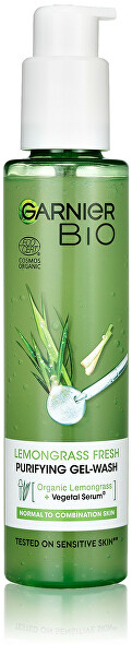 Čistiaci gél pre normálnu až zmiešanú pleť BIO Fresh Lemongrass (Purifying Gel Wash) 150 ml