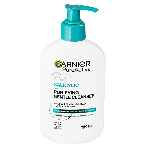 Gel de curățare hidratant împotriva imperfecțiunilor tenului Pure Active (Hydrating Deep Cleanser) 250 ml