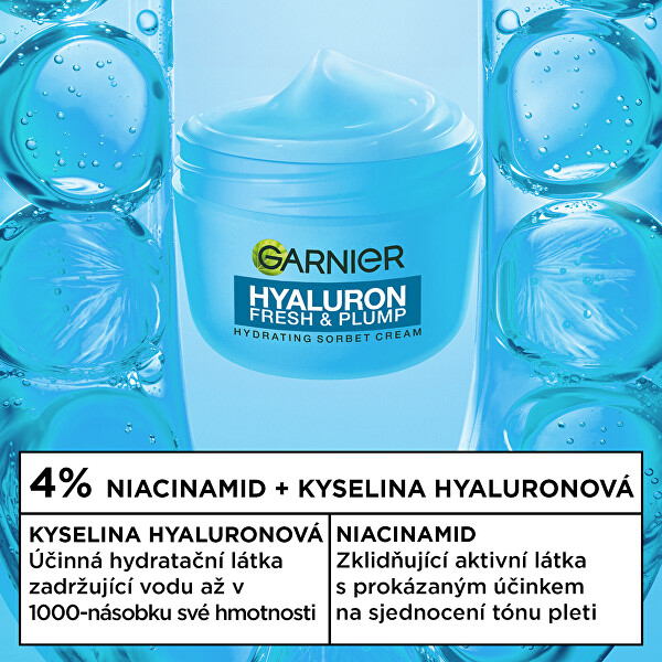 Hydratační krém Hyaluron Fresh & Plump Sorbet Cream 80 ml