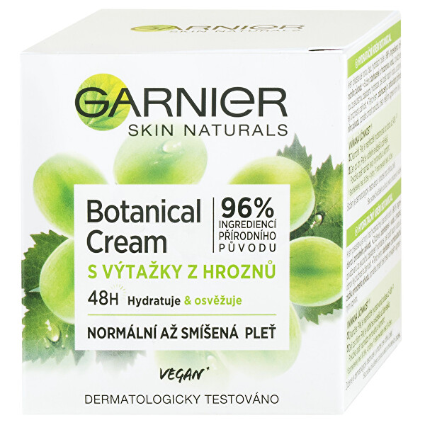 Hydratačný krém pre normálnu až zmiešanú pleť 48H Skin Naturals (Botanical Cream) 50 ml