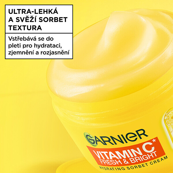 Hydratační krém Vitamin C* Fresh & Bright Sorbet Cream 85 ml