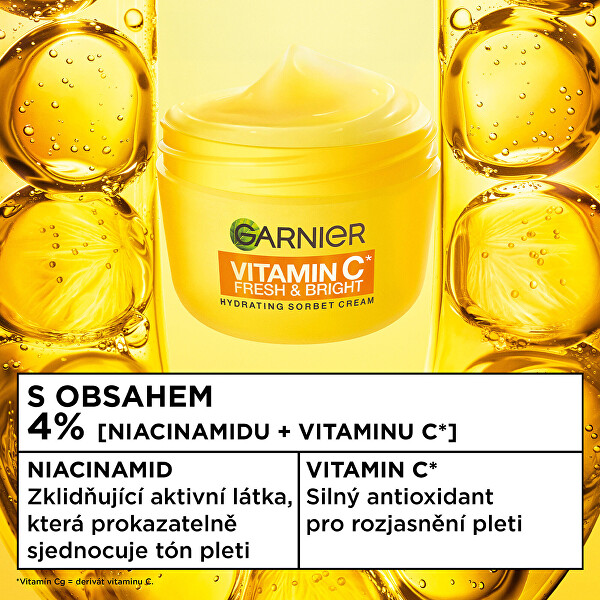 Hydratační krém Vitamin C* Fresh & Bright Sorbet Cream 85 ml