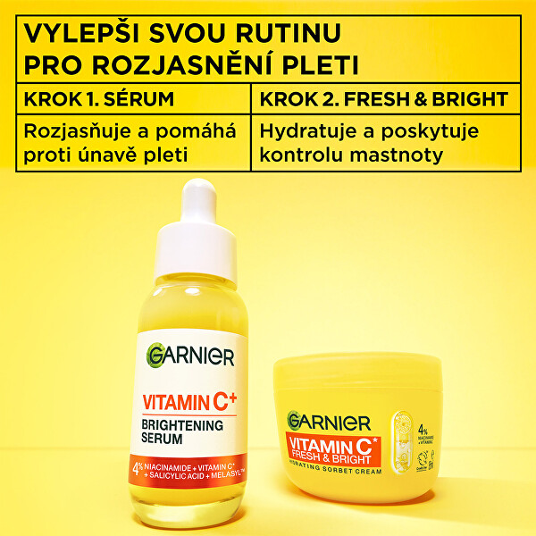 Hydratační krém Vitamin C* Fresh & Bright Sorbet Cream 85 ml