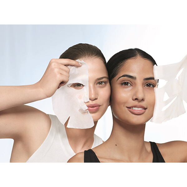 Hydratační textilní maska pro rozjasnění pleti s vitamínem C Skin Naturals 28 g
