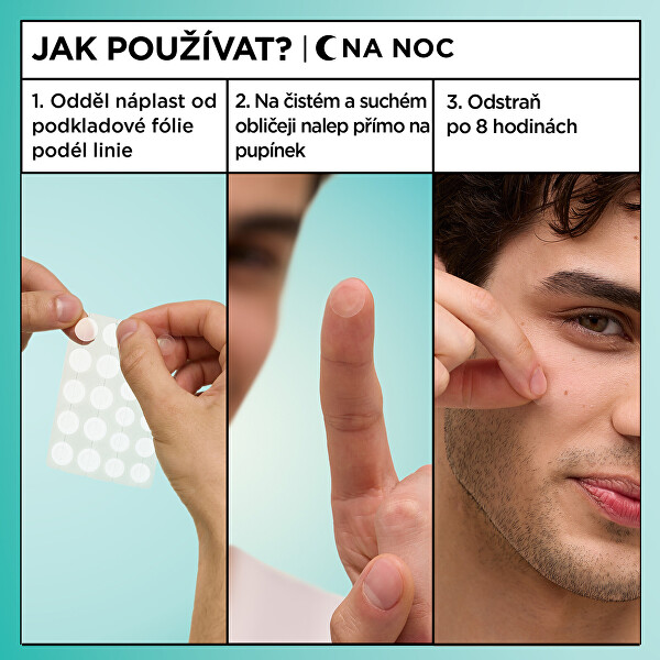 Hydrokoloidní náplasti 8h Pimple Patch Ultra 22 ks