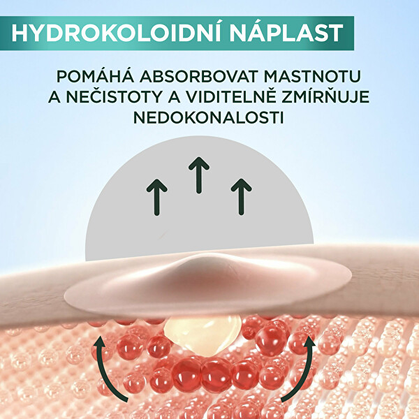 Hydrokoloidní neviditelné náplasti s BHA na nedokonalosti pleti Pure Active (Pimple Patch) 8 ks