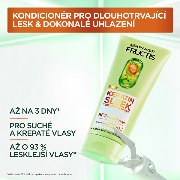 Kondicionér pro suché a krepaté vlasy Fructis Keratin Sleek (Conditioner) 200 ml