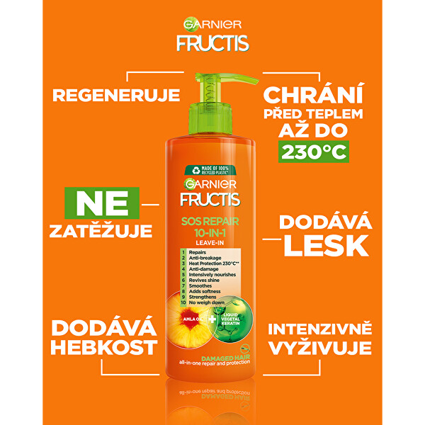 Krém na vlasy bez oplachování SOS Repair (All-In-One Leave-In) 400 ml