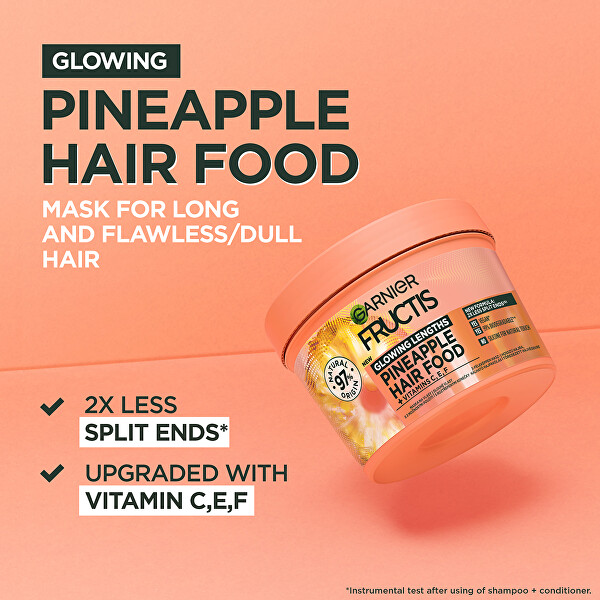 Maszk hosszú hajra Pineapple (Hair Food) 400 ml