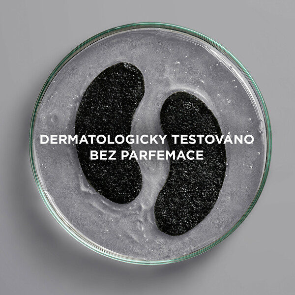 Oční maska s aktivním uhlím Skin Naturals (Depuffing Eye Mask) 5 g