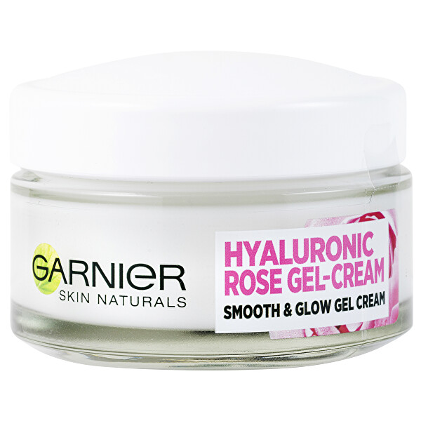 Pleťová péče pro rozjasnění pleti Skin Naturals (Hyaluronic Rose Gel-Cream) 50 ml
