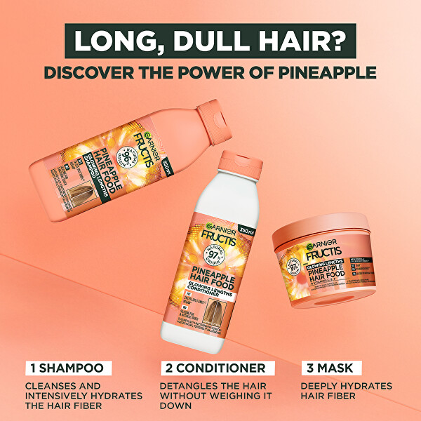 Aufhellender Conditioner für langes Haar Pineapple Hair Food (Conditioner) 350 ml