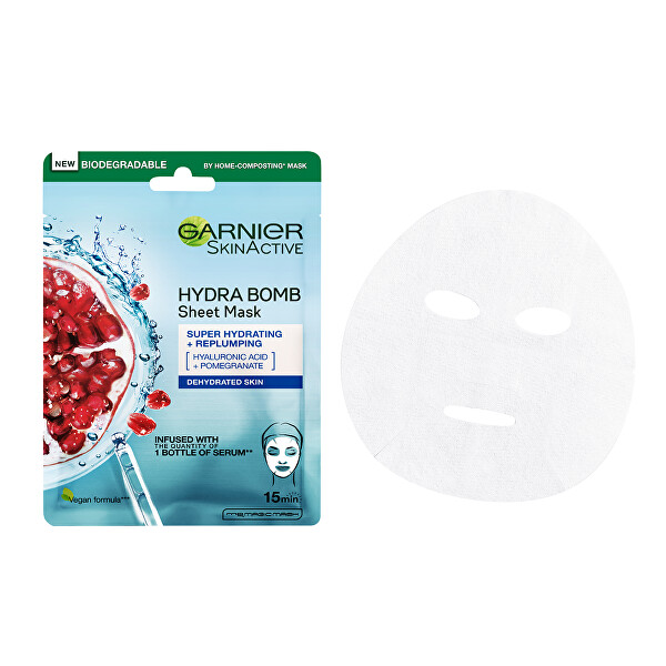 Super hydratační vyplňující maska Moisture&Aqua Bomb (Skin Tissue Superhydrating Mask) 28 g
