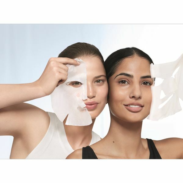 Textilní pleťová maska s mandlovým mlékem pro suchou a citlivou pleť Skin Naturals (Milky Tissue Mask) 28 g