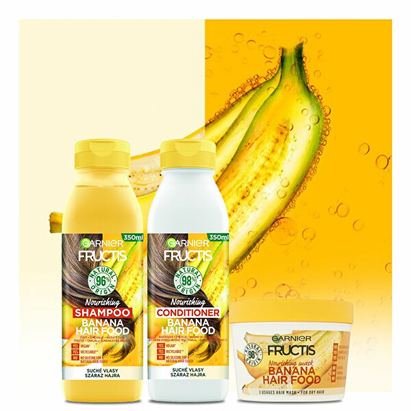 Vyživující kondicionér pro suché vlasy Fructis Hair Food (Banana Nourishing Conditioner) 350 ml