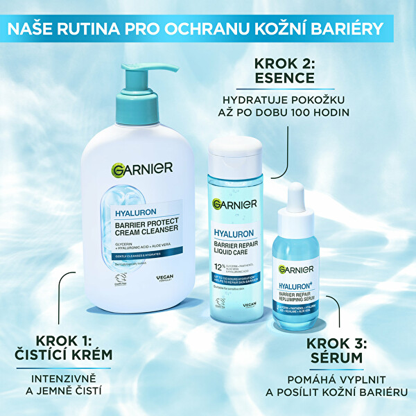 Zklidňující čisticí krém Hyaluron (Barrier Protect Cream Cleanser) 250 ml